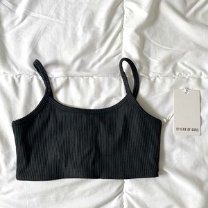 NWT Year Of Ours Ribbed Bralette 2.0
